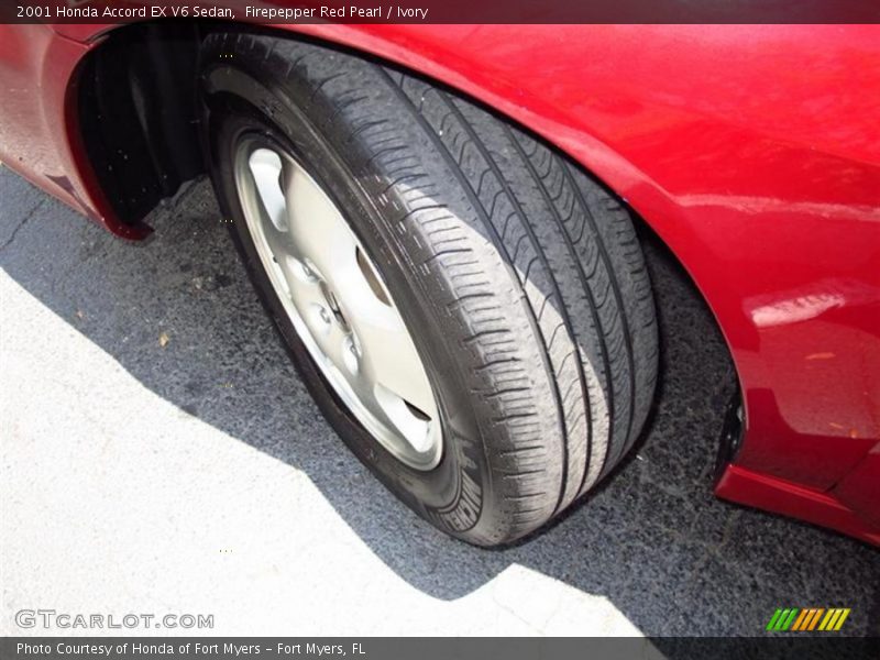 Firepepper Red Pearl / Ivory 2001 Honda Accord EX V6 Sedan