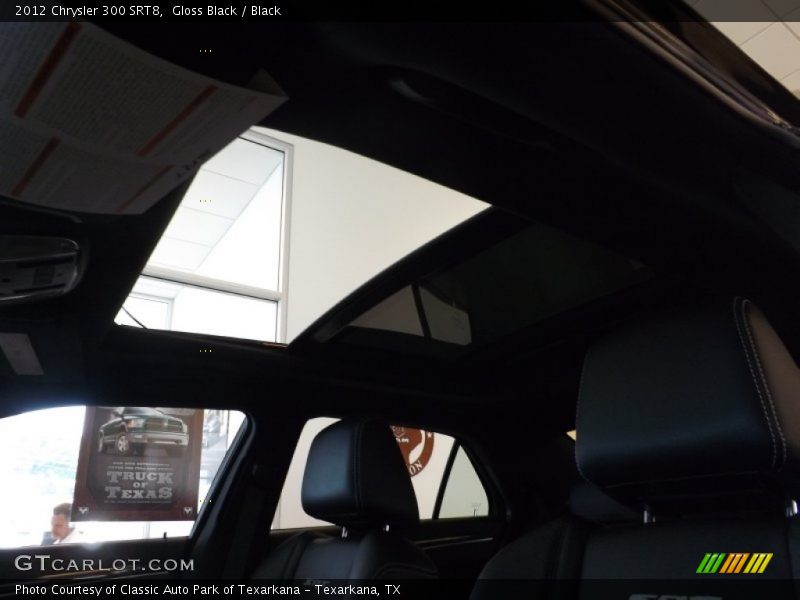 Sunroof of 2012 300 SRT8