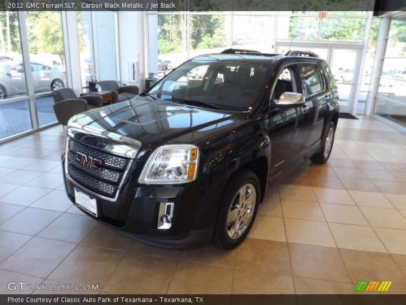 Carbon Black Metallic / Jet Black 2012 GMC Terrain SLT