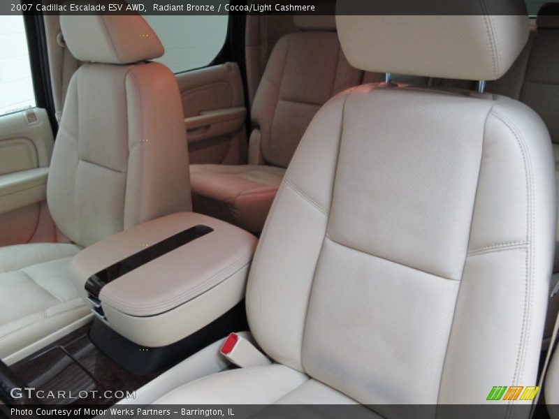 Radiant Bronze / Cocoa/Light Cashmere 2007 Cadillac Escalade ESV AWD