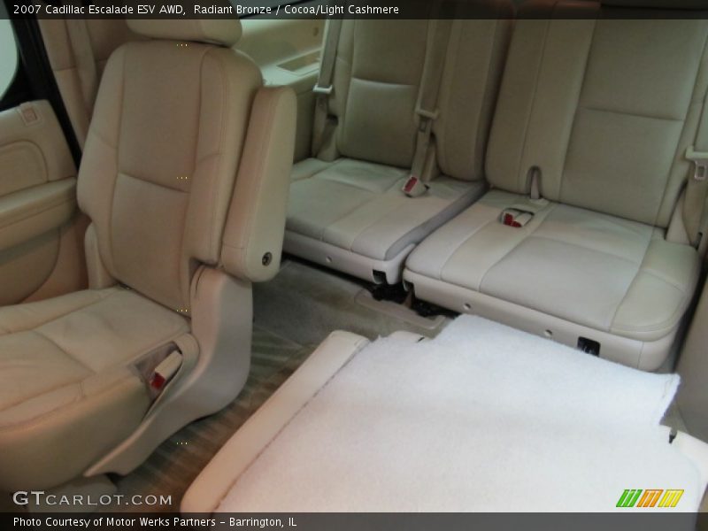 Radiant Bronze / Cocoa/Light Cashmere 2007 Cadillac Escalade ESV AWD