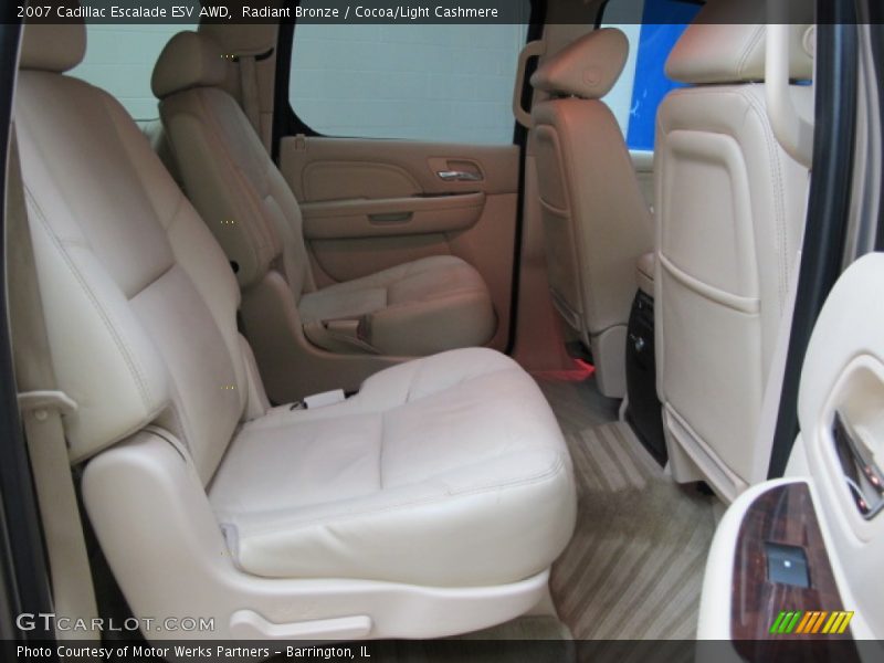 Radiant Bronze / Cocoa/Light Cashmere 2007 Cadillac Escalade ESV AWD