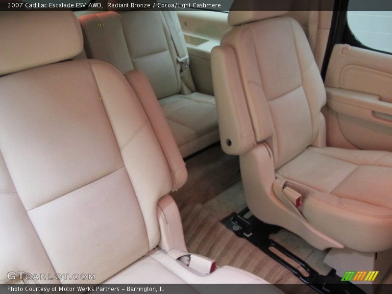 Radiant Bronze / Cocoa/Light Cashmere 2007 Cadillac Escalade ESV AWD