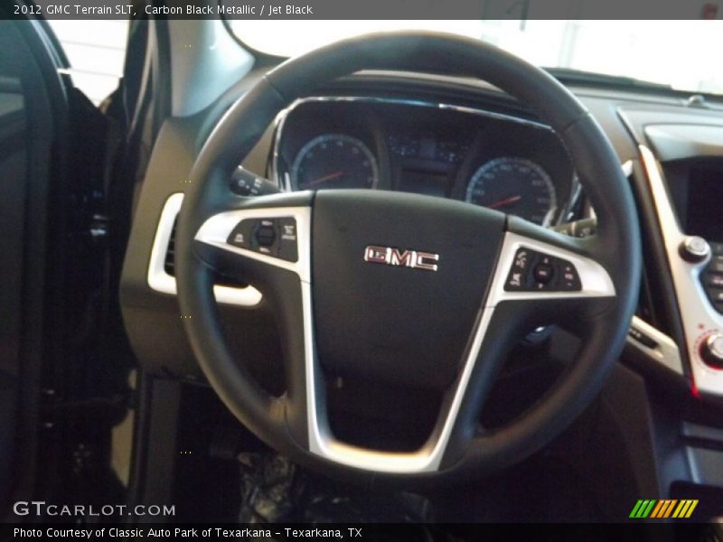 Carbon Black Metallic / Jet Black 2012 GMC Terrain SLT