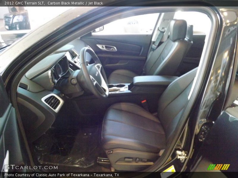Carbon Black Metallic / Jet Black 2012 GMC Terrain SLT