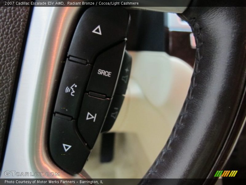 Radiant Bronze / Cocoa/Light Cashmere 2007 Cadillac Escalade ESV AWD