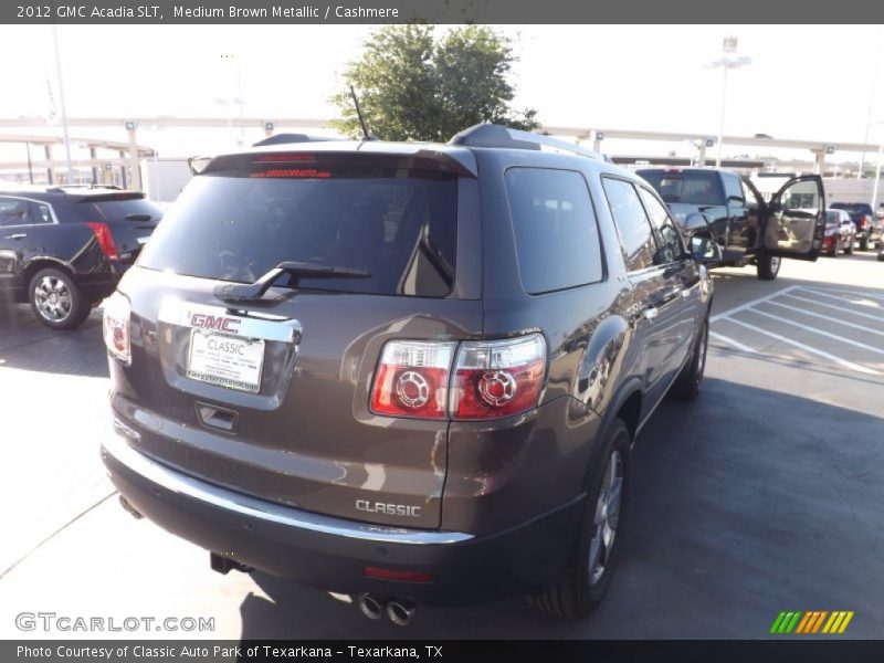 Medium Brown Metallic / Cashmere 2012 GMC Acadia SLT