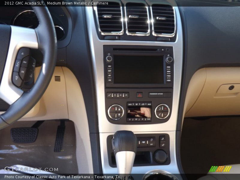 Medium Brown Metallic / Cashmere 2012 GMC Acadia SLT