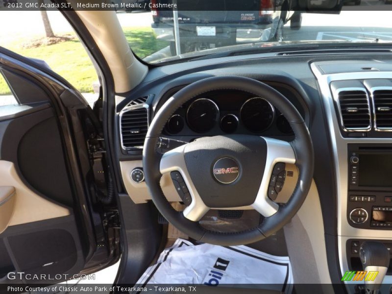 Medium Brown Metallic / Cashmere 2012 GMC Acadia SLT