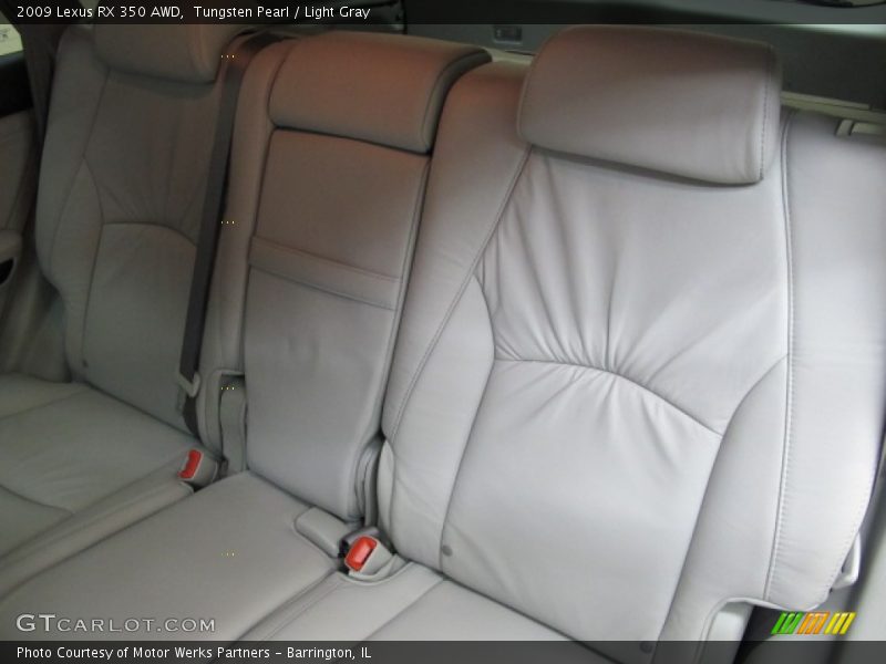 Tungsten Pearl / Light Gray 2009 Lexus RX 350 AWD