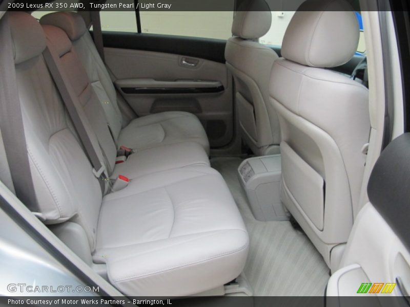 Tungsten Pearl / Light Gray 2009 Lexus RX 350 AWD