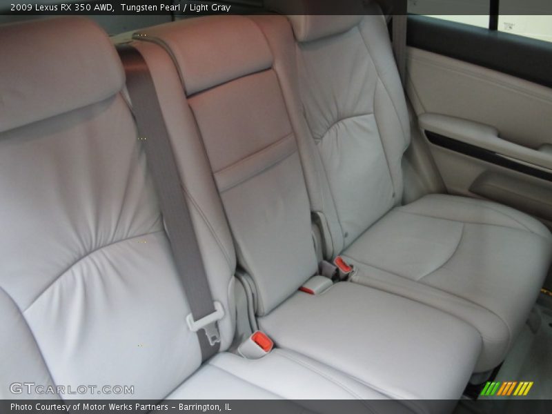 Tungsten Pearl / Light Gray 2009 Lexus RX 350 AWD