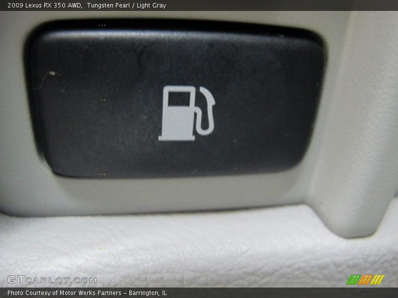 Tungsten Pearl / Light Gray 2009 Lexus RX 350 AWD