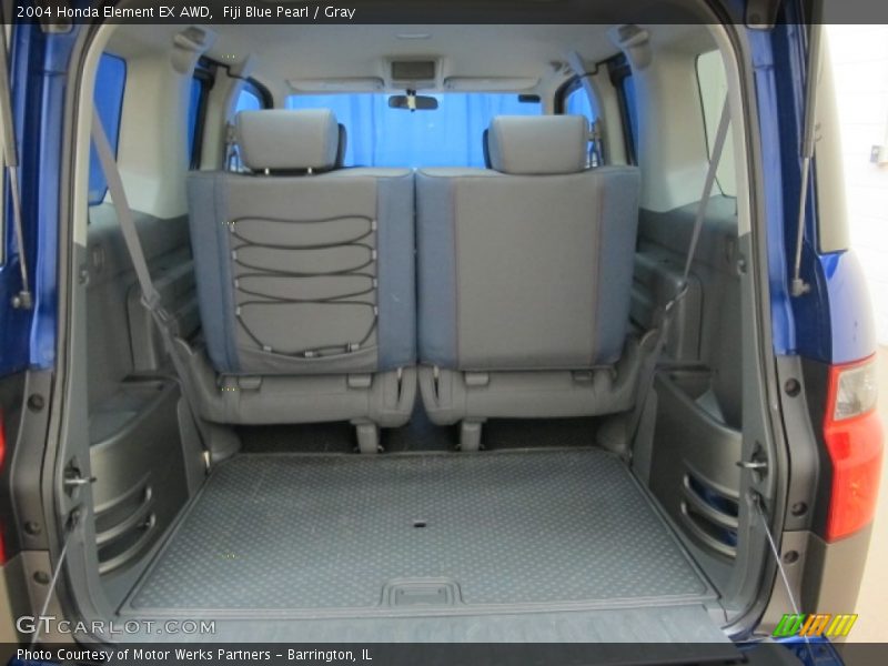 Fiji Blue Pearl / Gray 2004 Honda Element EX AWD