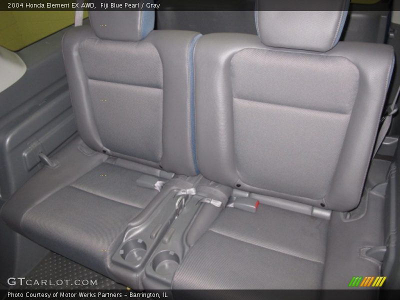 Fiji Blue Pearl / Gray 2004 Honda Element EX AWD