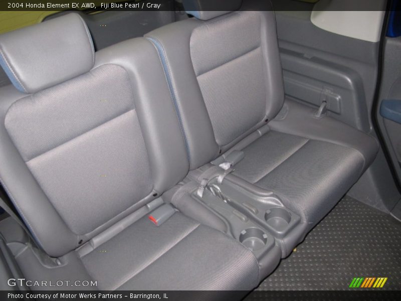 Fiji Blue Pearl / Gray 2004 Honda Element EX AWD