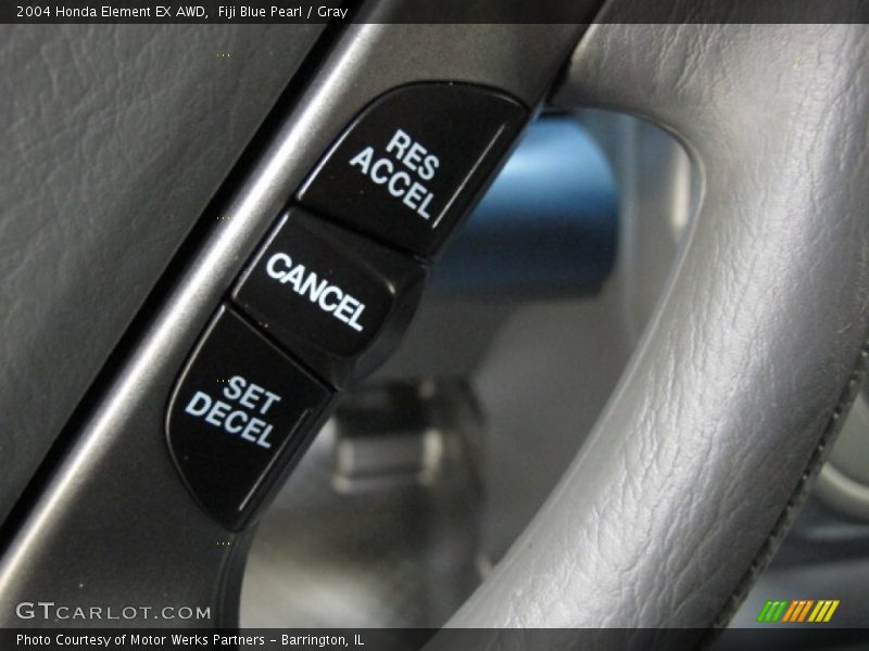 Fiji Blue Pearl / Gray 2004 Honda Element EX AWD