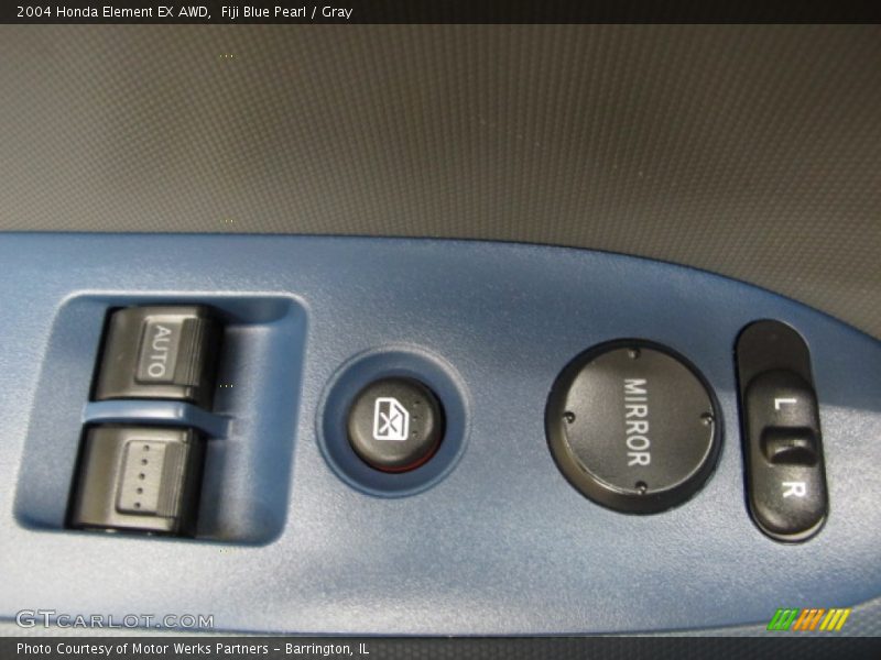 Fiji Blue Pearl / Gray 2004 Honda Element EX AWD