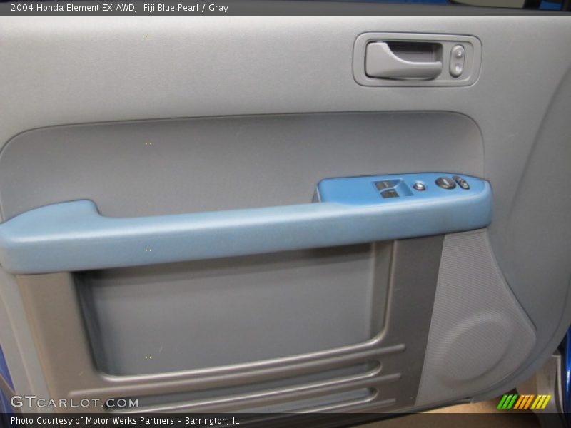 Fiji Blue Pearl / Gray 2004 Honda Element EX AWD