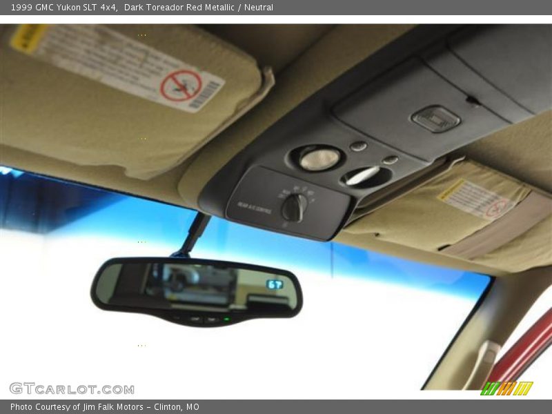 Dark Toreador Red Metallic / Neutral 1999 GMC Yukon SLT 4x4
