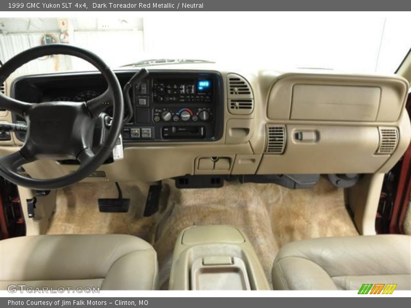 Dark Toreador Red Metallic / Neutral 1999 GMC Yukon SLT 4x4