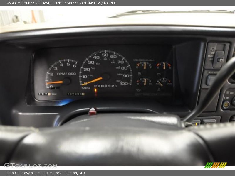 Dark Toreador Red Metallic / Neutral 1999 GMC Yukon SLT 4x4