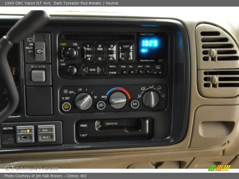 Dark Toreador Red Metallic / Neutral 1999 GMC Yukon SLT 4x4