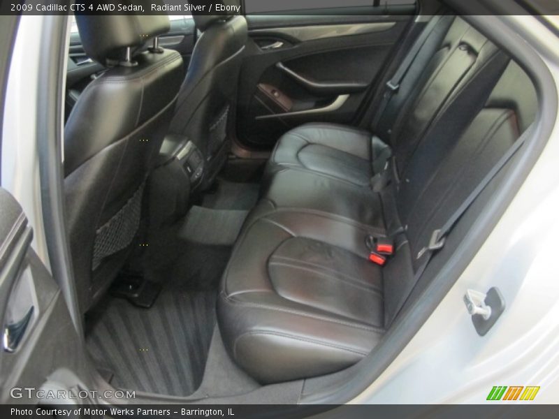 Radiant Silver / Ebony 2009 Cadillac CTS 4 AWD Sedan