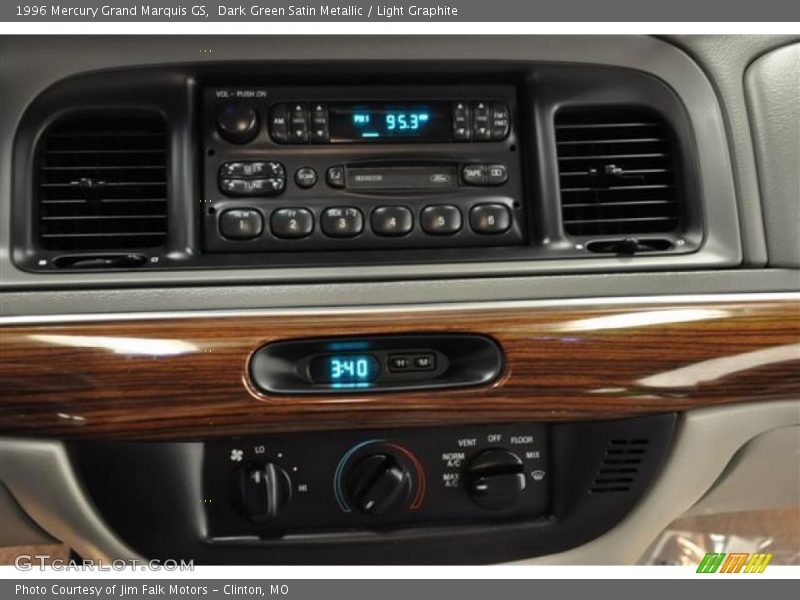 Controls of 1996 Grand Marquis GS