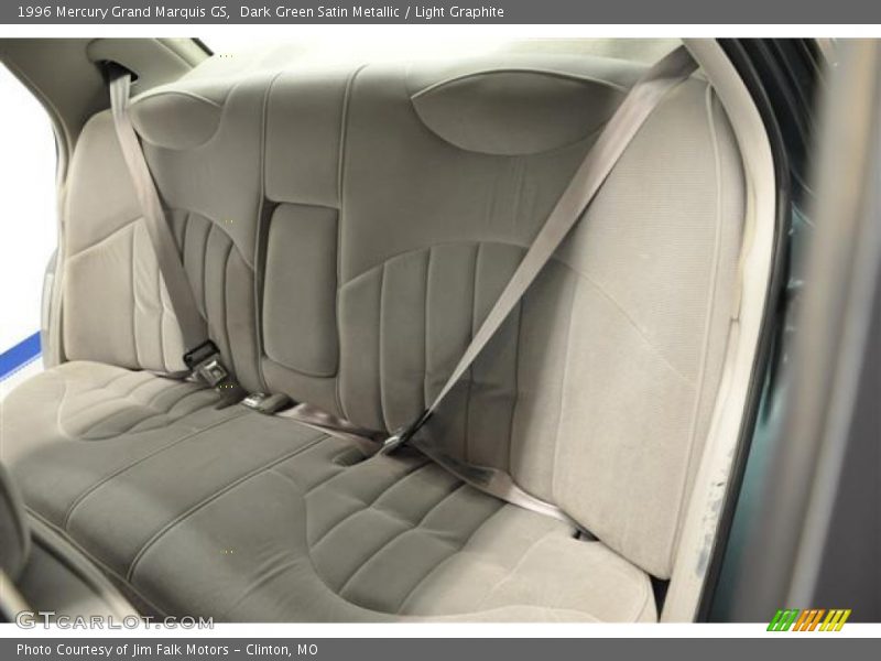Dark Green Satin Metallic / Light Graphite 1996 Mercury Grand Marquis GS
