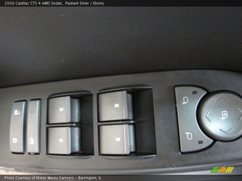 Radiant Silver / Ebony 2009 Cadillac CTS 4 AWD Sedan