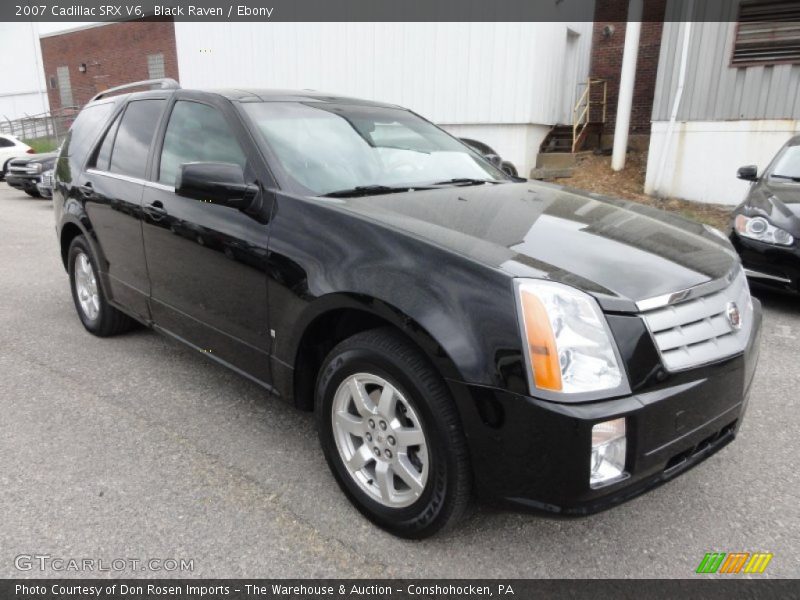 Black Raven / Ebony 2007 Cadillac SRX V6