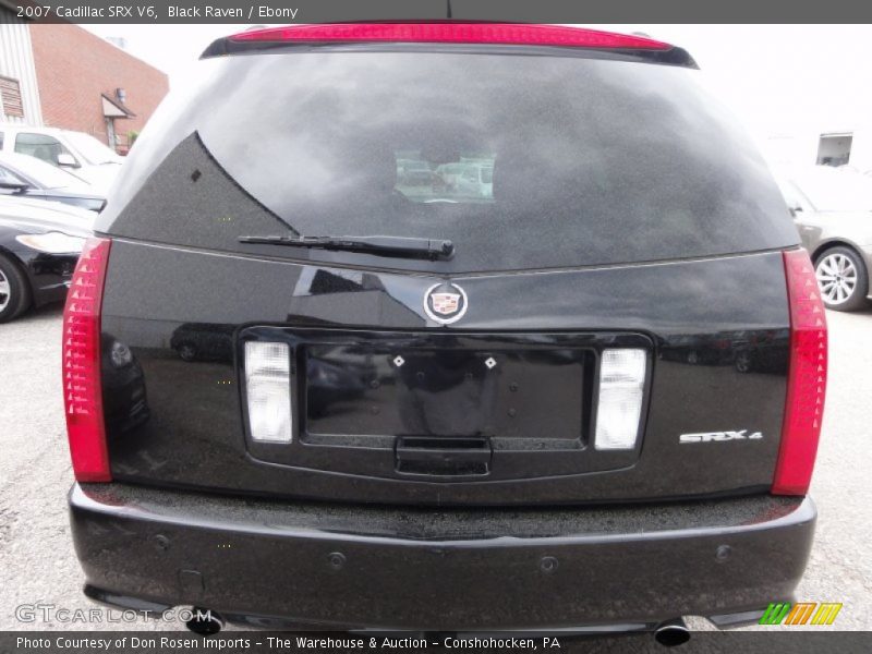 Black Raven / Ebony 2007 Cadillac SRX V6