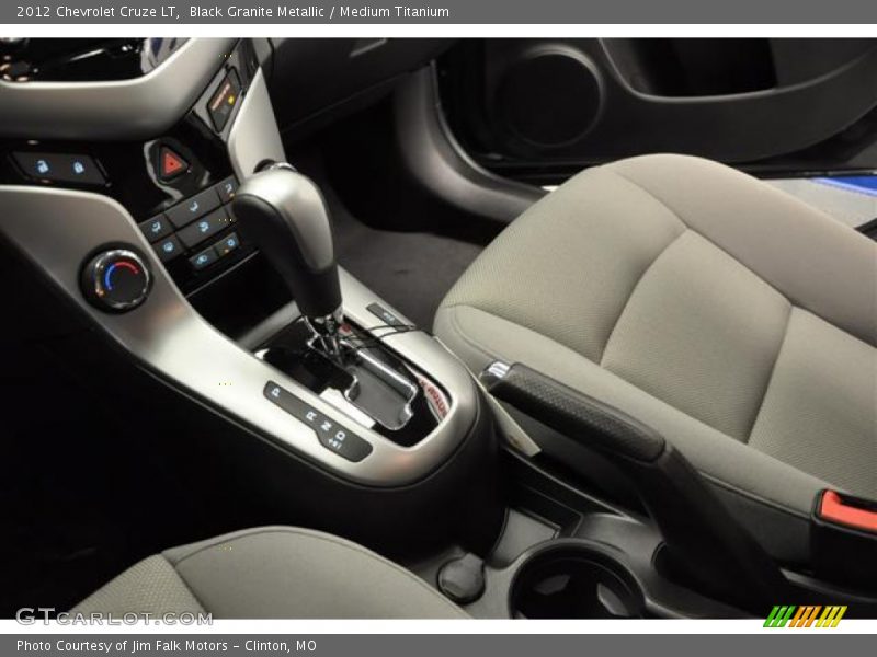 Black Granite Metallic / Medium Titanium 2012 Chevrolet Cruze LT