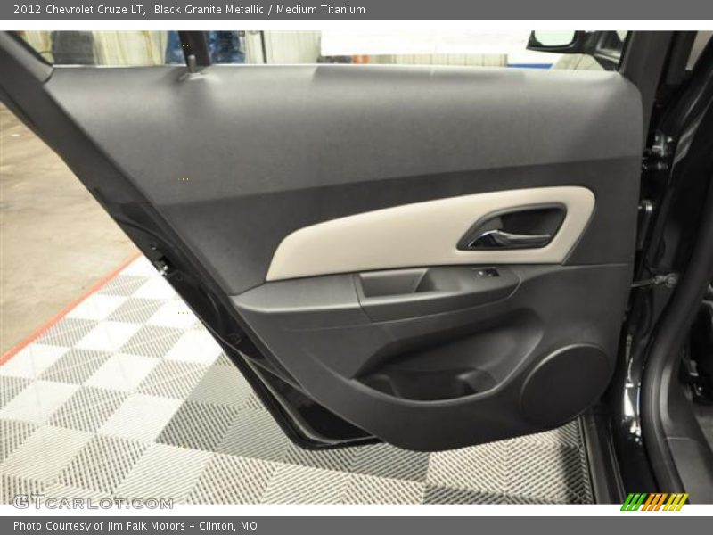 Black Granite Metallic / Medium Titanium 2012 Chevrolet Cruze LT