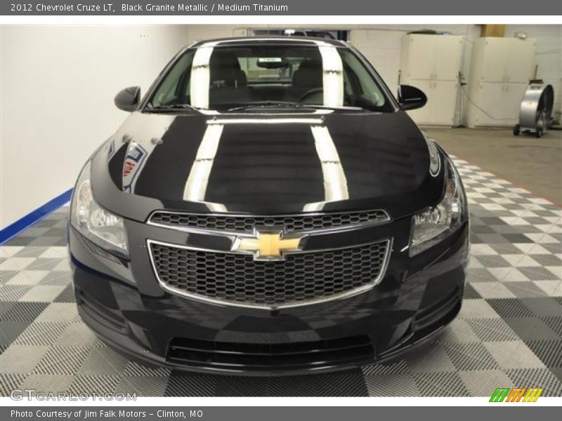 Black Granite Metallic / Medium Titanium 2012 Chevrolet Cruze LT