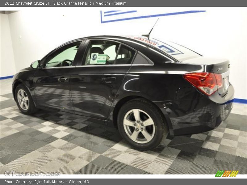 Black Granite Metallic / Medium Titanium 2012 Chevrolet Cruze LT