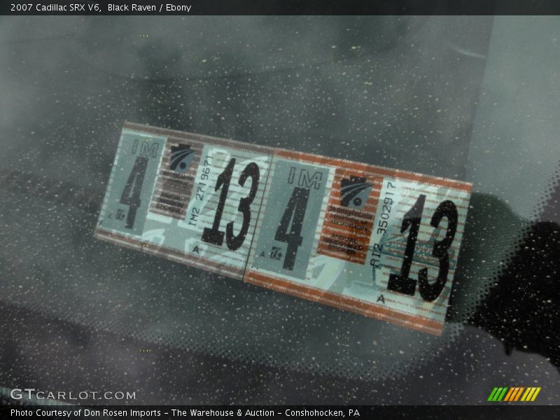 Black Raven / Ebony 2007 Cadillac SRX V6