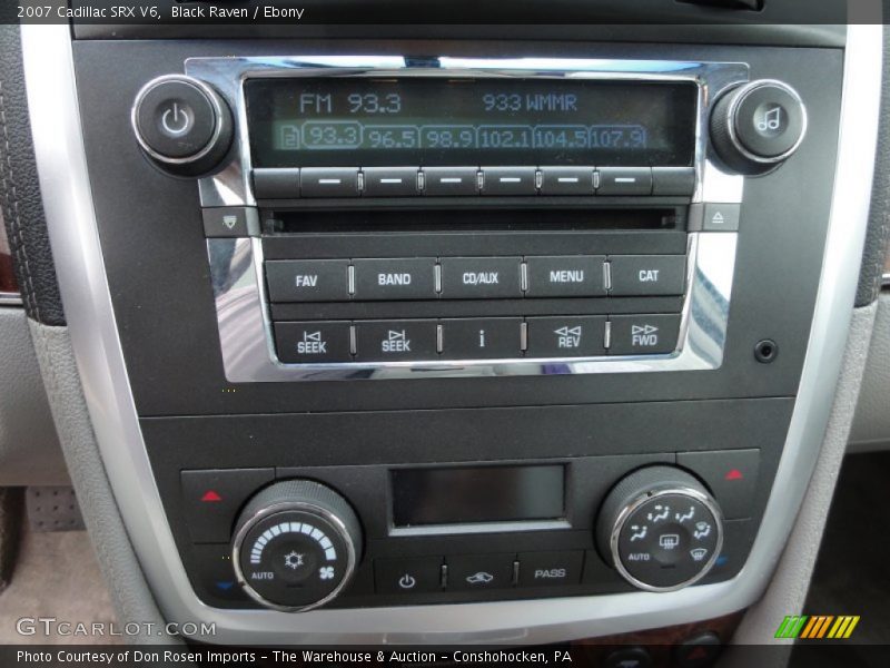 Black Raven / Ebony 2007 Cadillac SRX V6