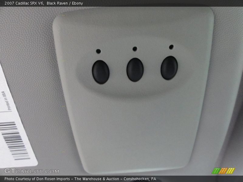 Black Raven / Ebony 2007 Cadillac SRX V6