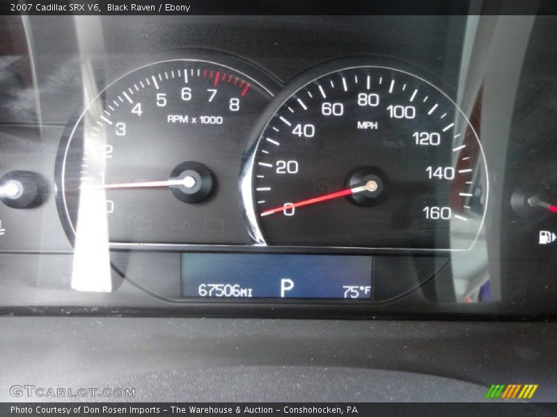 Black Raven / Ebony 2007 Cadillac SRX V6