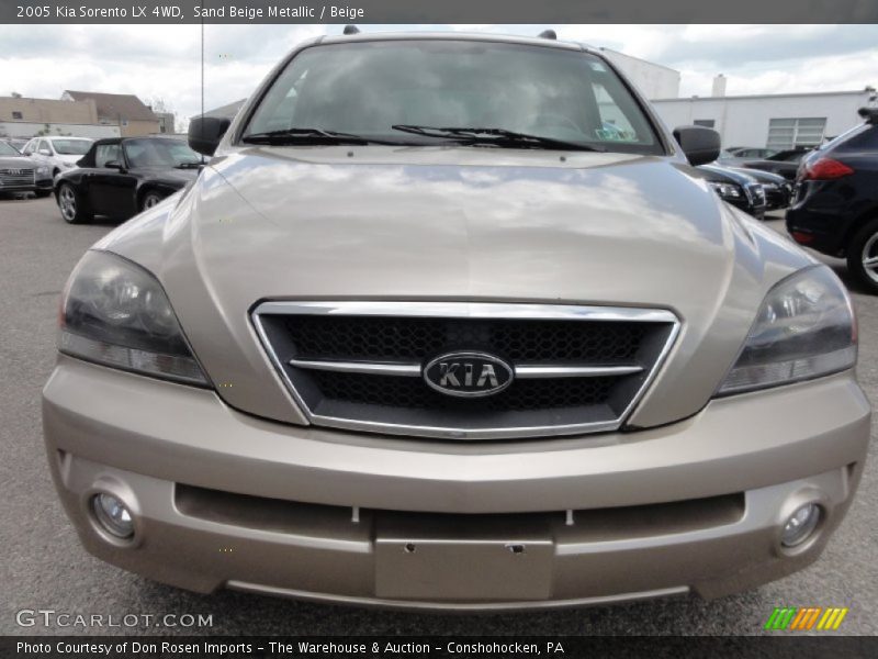 Sand Beige Metallic / Beige 2005 Kia Sorento LX 4WD