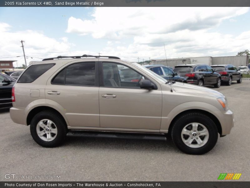 Sand Beige Metallic / Beige 2005 Kia Sorento LX 4WD