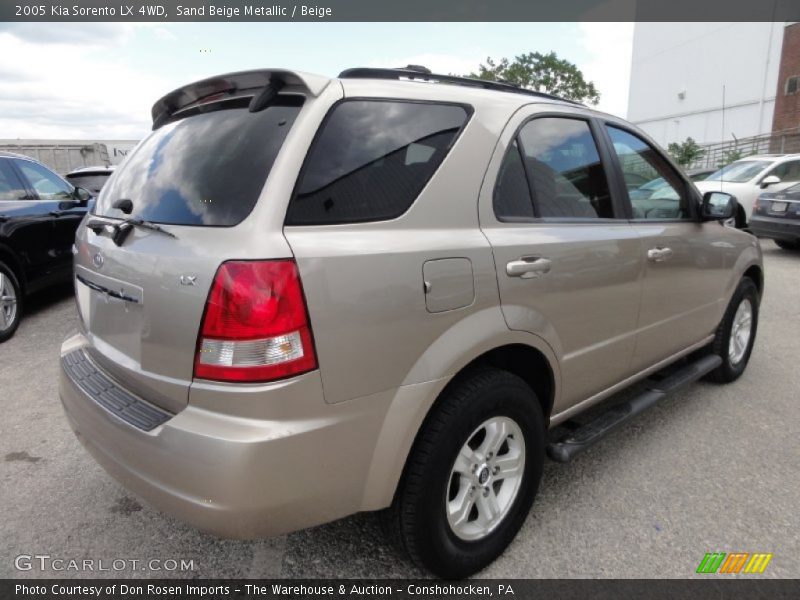 Sand Beige Metallic / Beige 2005 Kia Sorento LX 4WD