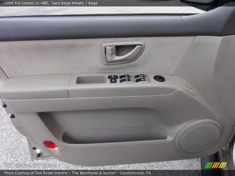 Sand Beige Metallic / Beige 2005 Kia Sorento LX 4WD