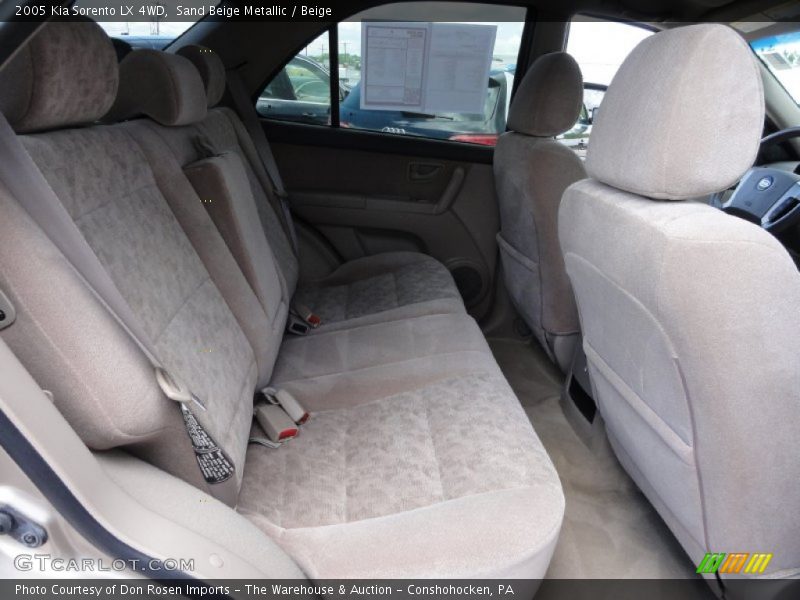 Sand Beige Metallic / Beige 2005 Kia Sorento LX 4WD