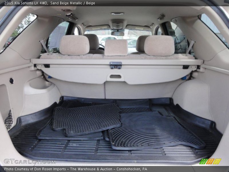 Sand Beige Metallic / Beige 2005 Kia Sorento LX 4WD