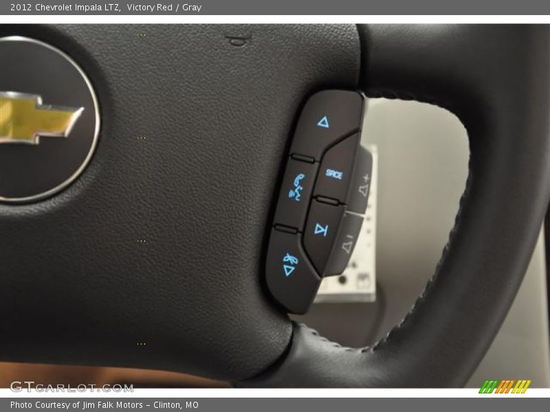 Victory Red / Gray 2012 Chevrolet Impala LTZ