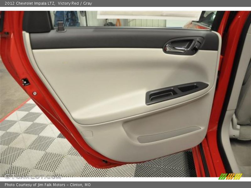 Victory Red / Gray 2012 Chevrolet Impala LTZ