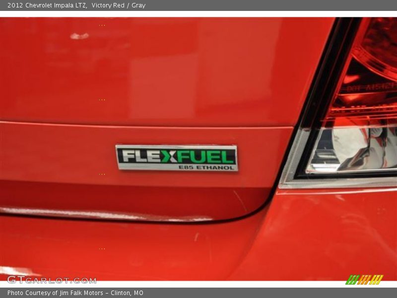 Victory Red / Gray 2012 Chevrolet Impala LTZ